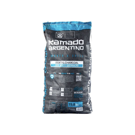 Kamado Argentino XL Lump Charcoal 2kg Sample Bag.