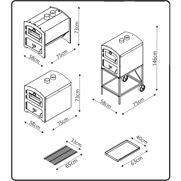 Tango Firewood Oven